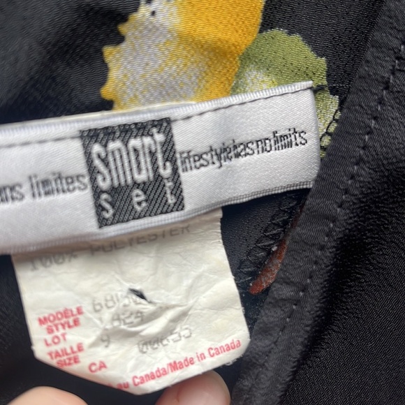 Smart Set Black Floral Maxi Dress - Picture 2 of 4